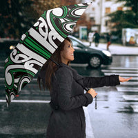 Custom Aotearoa Ngai Tahu Umbrella Maori Tribal Pattern Mix Poutama