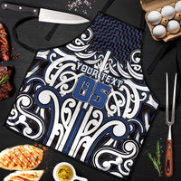 Custom Aotearoa Ngati Tuwharetoa Apron Maori Tribal Pattern Mix Poutama