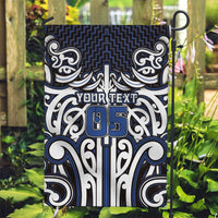 Custom Aotearoa Ngati Tuwharetoa Garden Flag Maori Tribal Pattern Mix Poutama