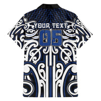 Custom Aotearoa Ngati Tuwharetoa Hawaiian Shirt Maori Tribal Pattern Mix Poutama LT05 - Polynesian Pride