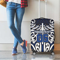 Custom Aotearoa Ngati Tuwharetoa Luggage Cover Maori Tribal Pattern Mix Poutama