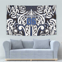 Custom Aotearoa Ngati Tuwharetoa Tapestry Maori Tribal Pattern Mix Poutama