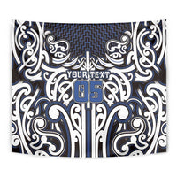 Custom Aotearoa Ngati Tuwharetoa Tapestry Maori Tribal Pattern Mix Poutama