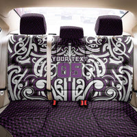 Custom Aotearoa Rangitane Back Car Seat Cover Maori Tribal Pattern Mix Poutama