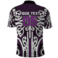 Custom Aotearoa Rangitane Polo Shirt Maori Tribal Pattern Mix Poutama
