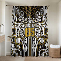 Custom Aotearoa Taranaki Bathroom Set Maori Tribal Pattern Mix Poutama