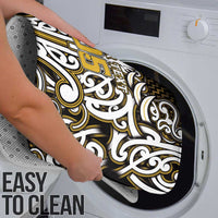 Custom Aotearoa Taranaki Bathroom Set Maori Tribal Pattern Mix Poutama