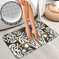 Custom Aotearoa Taranaki Bathroom Set Maori Tribal Pattern Mix Poutama