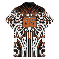 Custom Aotearoa Waikato Family Matching Summer Maxi Dress and Hawaiian Shirt Maori Tribal Pattern Mix Poutama