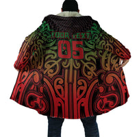 Custom Aotearoa Tuhoe Cloak Maori Tribal Pattern Mix Poutama