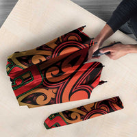 Custom Aotearoa Tuhoe Umbrella Maori Tribal Pattern Mix Poutama