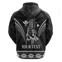Personalised Hawaii Happy King Kamehameha Day Hoodie Kakau Pattern LT05 - Polynesian Pride