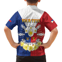 Personalised Philippines Independence Day Family Matching Long Sleeve Bodycon Dress and Hawaiian Shirt Maligayang Araw ng Kalayaan Filipino Carabao