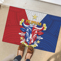 Philippines Independence Day Rubber Doormat Maligayang Araw ng Kalayaan Filipino Carabao