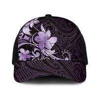 Matariki New Zealand Baseball Net Cap Maori Pattern Purple Galaxy