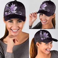 Matariki New Zealand Classic Cap Maori Pattern Purple Galaxy