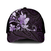 Matariki New Zealand Mesh Trucker Cap Maori Pattern Purple Galaxy