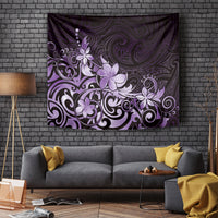 Matariki New Zealand Tapestry Maori Pattern Purple Galaxy