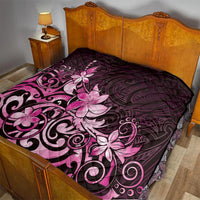Matariki New Zealand Quilt Maori Pattern Pink Galaxy