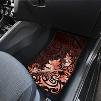 Matariki New Zealand Car Mats Maori Pattern Red Galaxy LT05 - Polynesian Pride