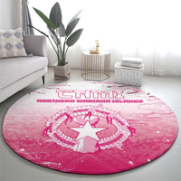 Sakura Marianas Round Carpet CNMI Seal LT05 - Polynesian Pride