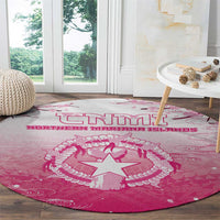 Sakura Marianas Round Carpet CNMI Seal LT05 - Polynesian Pride
