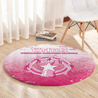 Sakura Marianas Round Carpet CNMI Seal LT05 - Polynesian Pride