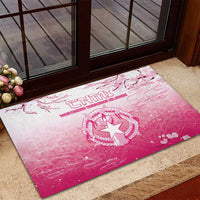 Sakura Marianas Rubber Doormat CNMI Seal