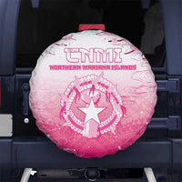 Sakura Marianas Spare Tire Cover CNMI Seal LT05 No hole Pink - Polynesian Pride