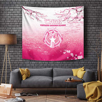 Sakura Marianas Tapestry CNMI Seal