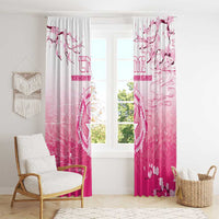 Sakura Marianas Window Curtain CNMI Seal