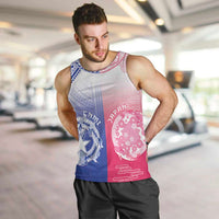 Custom Northern Mariana Islands And Japan Together Men Tank Top
