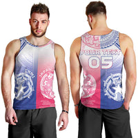 Custom Northern Mariana Islands And Japan Together Men Tank Top