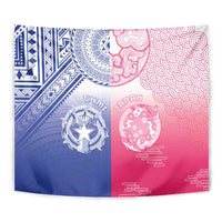 Northern Mariana Islands And Japan Together Tapestry