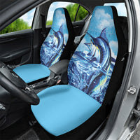 Hawaii Blue Marlin Fishing Car Seat Cover
