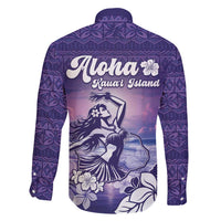 Aloha Hawaii Kauai Island Family Matching Mermaid Dress and Hawaiian Shirt Hula Till You Drop LT05 - Polynesian Pride