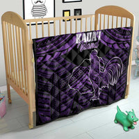 Hawaii Kauai Island Quilt Rooster Tribal Tattoo Simple Style