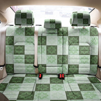 Sage Green Manta Ray Hawaiian Quilt Motif Back Car Seat Cover