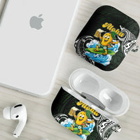 Aloha Hawaii Mango Surfing AirPods Case Polynesian Style