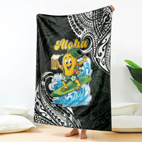 Aloha Hawaii Mango Surfing Blanket Polynesian Style