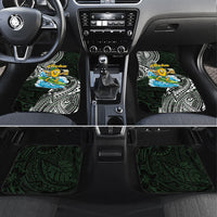 Aloha Hawaii Mango Surfing Car Mats Polynesian Style