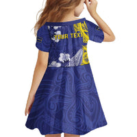 Personalised Nauru 92nd Anniversary Of Angam Family Matching Off Shoulder Maxi Dress and Hawaiian Shirt Polynesian Whale Pattern
