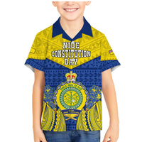 niue-constitution-day-family-matching-mermaid-dress-and-hawaiian-shirt-coat-of-arms-niuean-hiapo-pattern