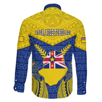 niue-constitution-day-family-matching-off-shoulder-short-dress-and-hawaiian-shirt-coat-of-arms-niuean-hiapo-pattern