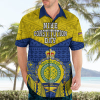niue-constitution-day-hawaiian-shirt-coat-of-arms-niuean-hiapo-pattern