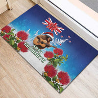 New Zealand Kiwi Christmas Rubber Doormat Xmas Vibe