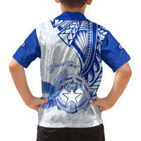 Personalised Northern Mariana Islands Commonwealth Day Kid Hawaiian Shirt Simple Style LT05 - Polynesian Pride