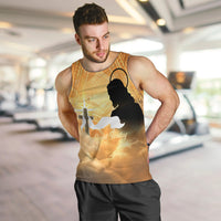 Happy Good Friday Men Tank Top God Will Bless You LT05 Gold - Polynesian Pride