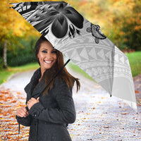 Polynesia Romantic Valentine Umbrella Sea Turtle Couple With White Plumeria LT05 - Polynesian Pride