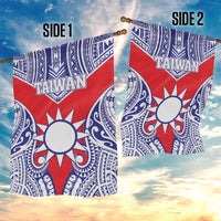 Taiwan Garden Flag Austronesian Tribal Tattoo Red - Polynesian Pride